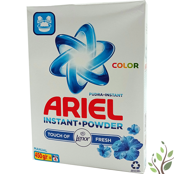 Ariel kézi mosópor 450g Touch of lenor fresh color
